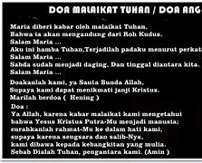 Doa Malaikat Tuhan Lengkap